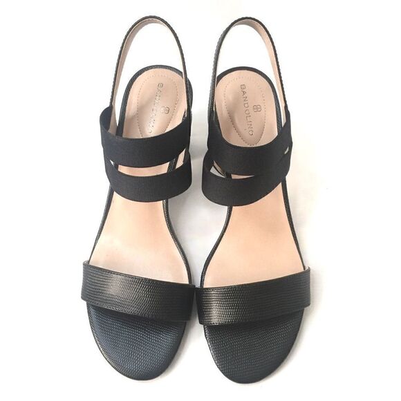 NWT Bandolino Dalia Block Heel Open Toe Sandals 10M - Picture 4 of 11